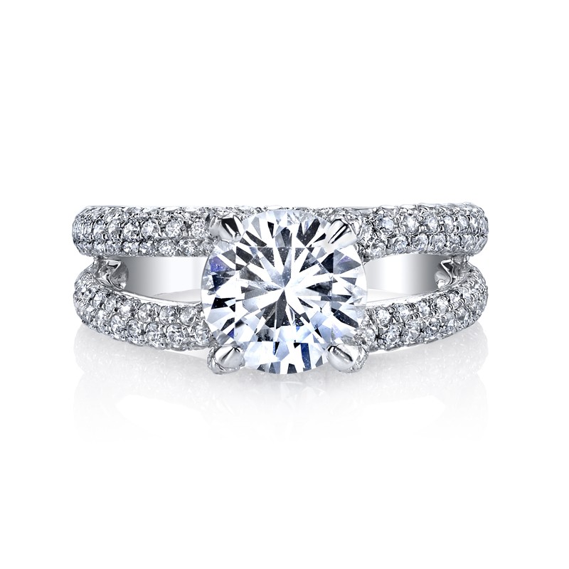 MARS 25277 Diamond Engagement Ring 1.16 Ctw.