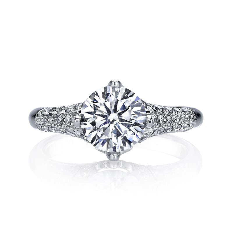 MARS 25321 Diamond Engagement Ring 0.40 Ctw.