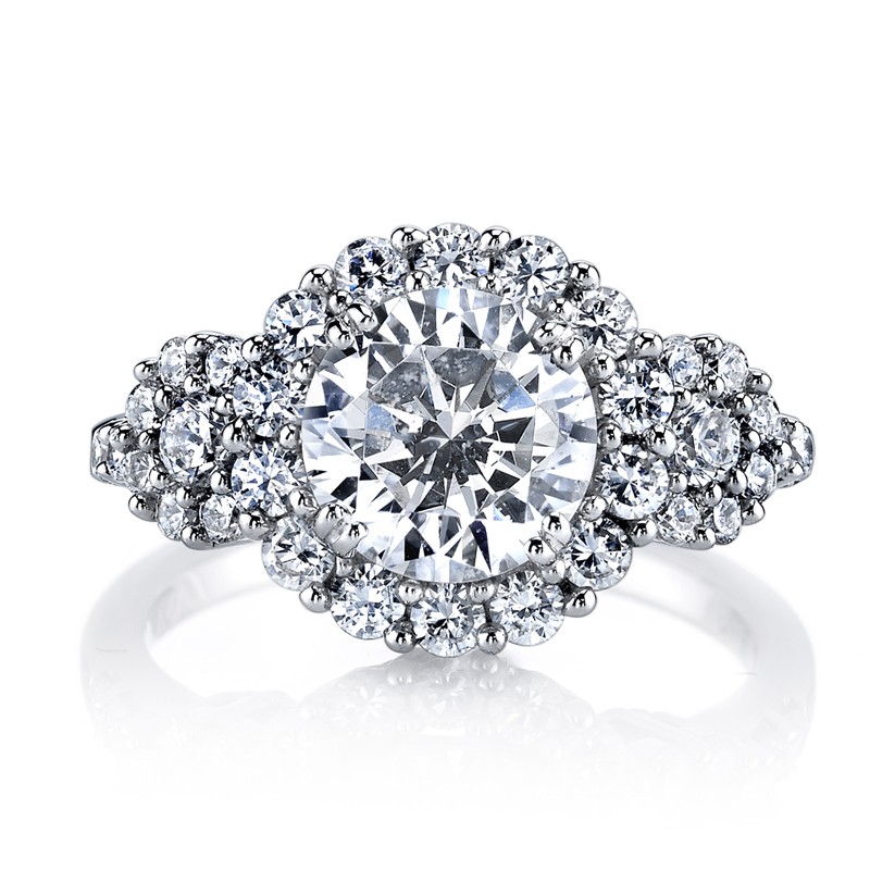 MARS 25606 Diamond Engagement Ring 1.06 Ctw.