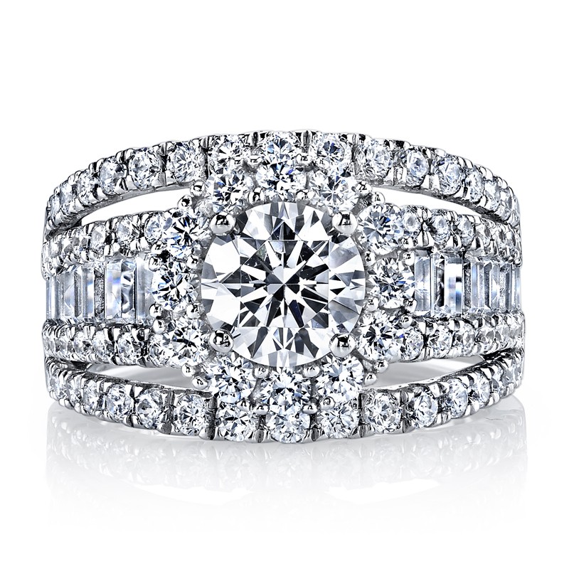 MARS 25625 Diamond Engagement Ring 2.27 Ctw.