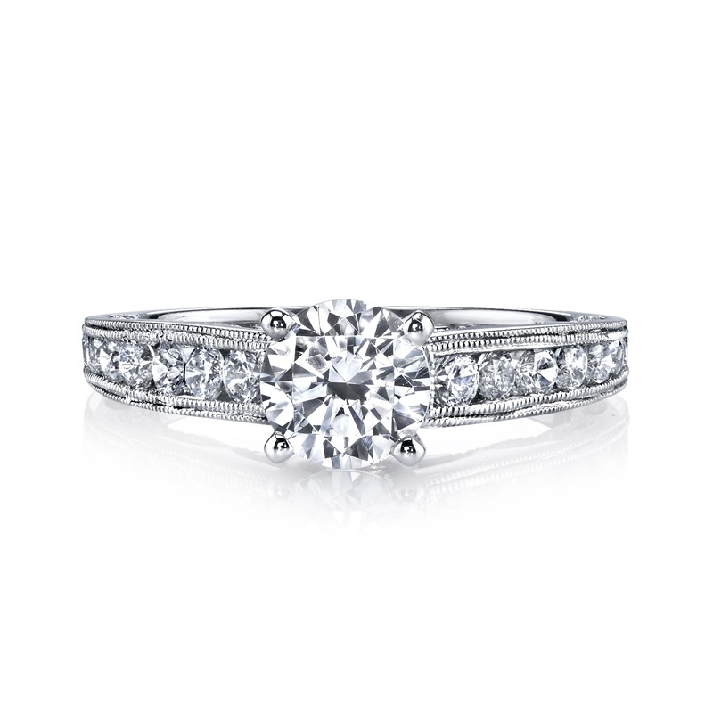 MARS 25836 Diamond Engagement Ring 0.50 Ctw.