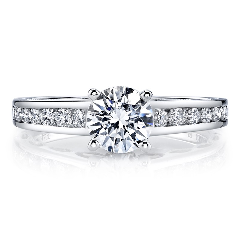 MARS 25836TT Diamond Engagement Ring 0.50 Ctw.