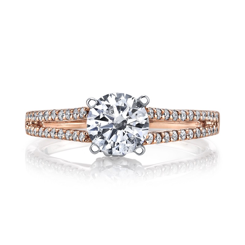 MARS 25851 Diamond Engagement Ring 0.33 Ctw.