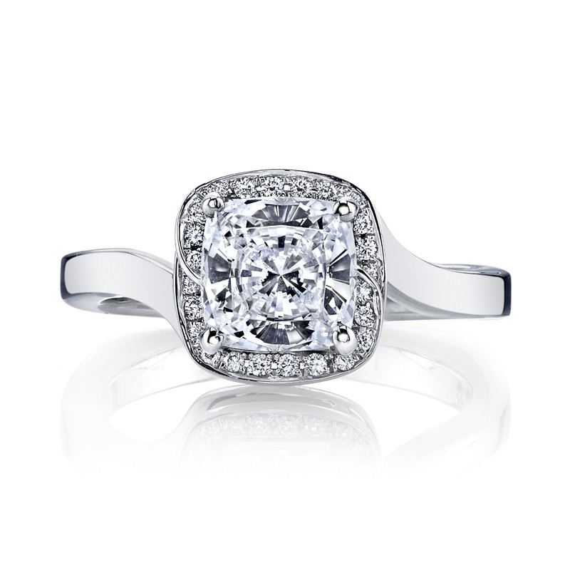MARS 25954 Diamond Engagement Ring, 0.11 Ctw.