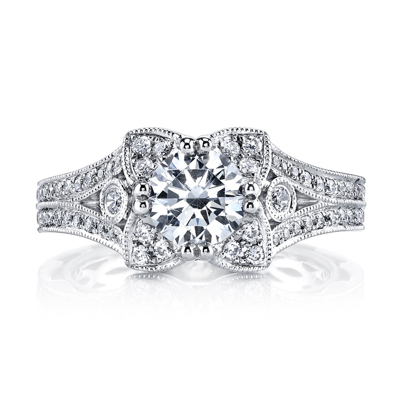 MARS 26012 Diamond Engagement Ring 0.50 Ctw.