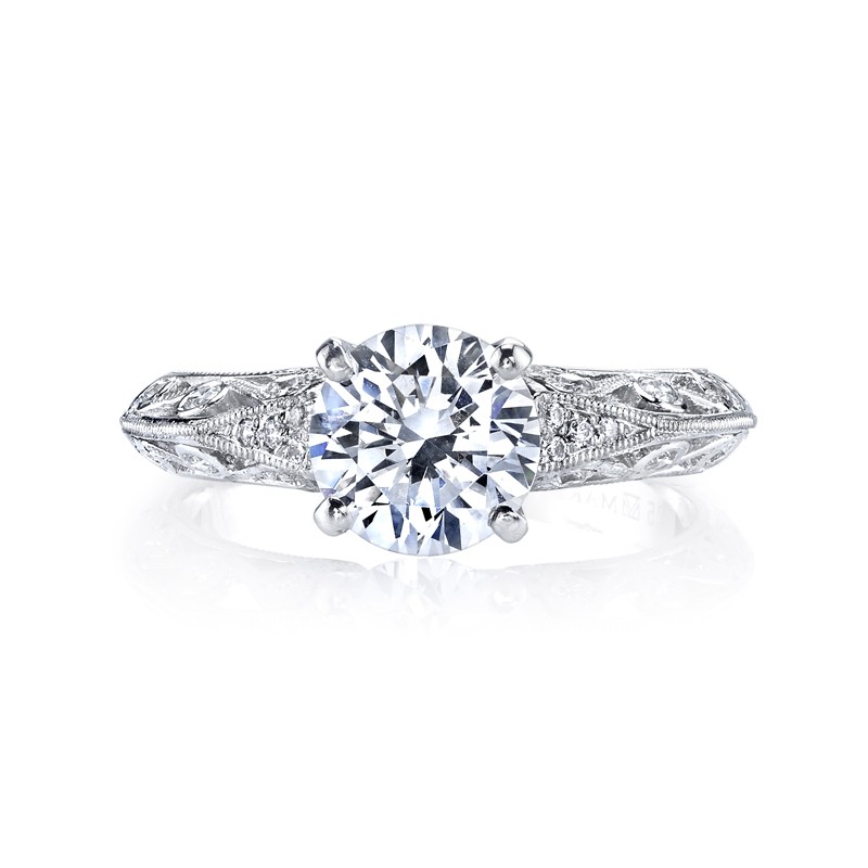 MARS 26026 Diamond Engagement Ring, 0.12 Ctw.