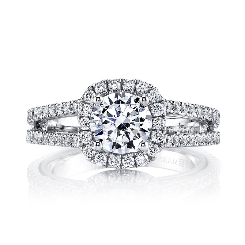 MARS 26084 Diamond Engagement Ring, 0.67 Ctw.