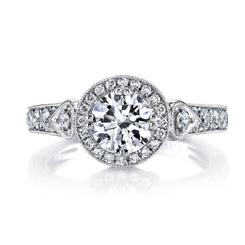 MARS 26170 Diamond Engagement Ring, 0.85 Ctw.
