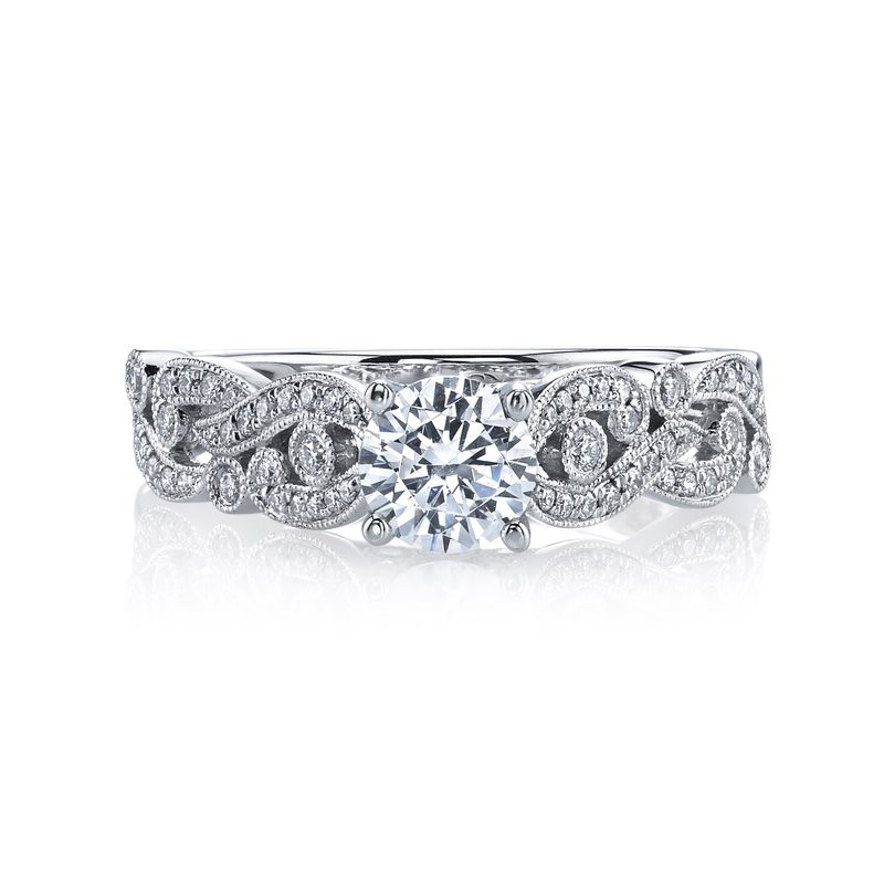 MARS 26440 Diamond Engagement Ring 0.25 Ctw.
