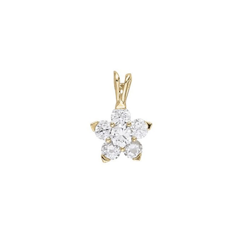Pendant with Cluster Diamonds 31233