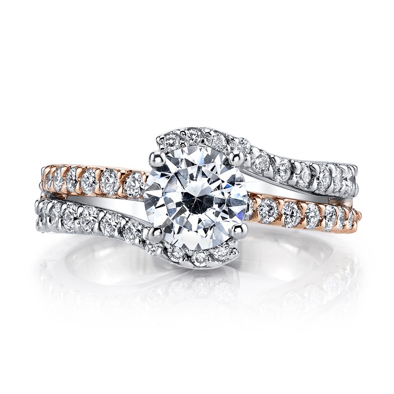 MARS A14 Diamond Engagement Ring 0.66 Ctw.