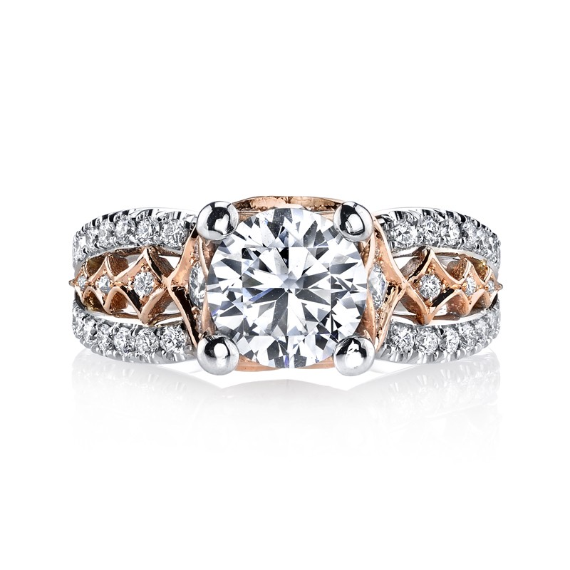 MARS R254WR Diamond Engagement Ring, 0.70 Ctw.