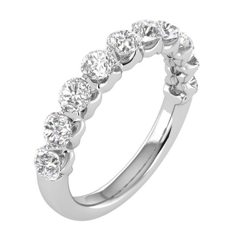 1 CTW COLORLESS FLAWLESS WEDDING BAND CFWB126.100-R