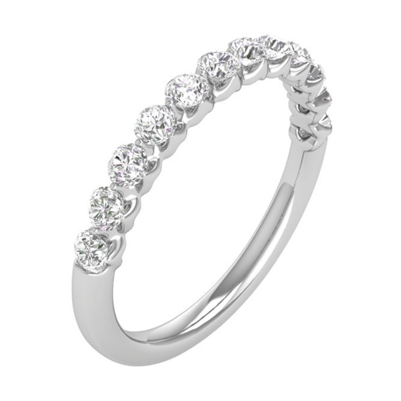 1/2 CTW COLORLESS FLAWLESS WEDDING BAND CFWB126.50-R