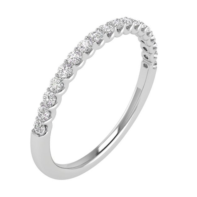 1/4 CTW COLORLESS FLAWLESS WEDDING BAND CFWB127.25-R