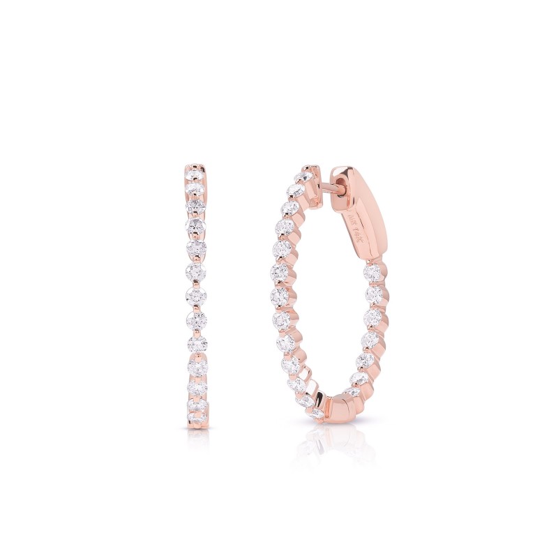 PREMIER MEDIUM OVAL SHARED SINGLE PRONG HOOPS HA4172-R