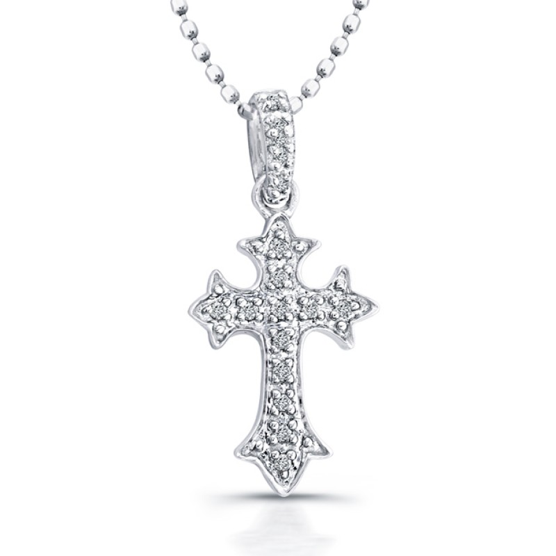 Sterling Silver Mini Cross Pendant