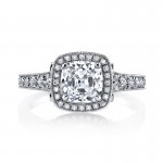 MARS 25530  Diamond Engagement Ring 0.51 Ctw.