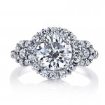 MARS 25606 Diamond Engagement Ring 1.06 Ctw.