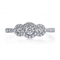 MARS 26105 Diamond Engagement Ring, 0.54 Ctw.