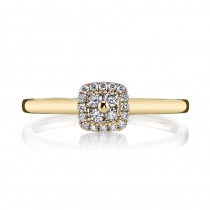 MARS 26120 Diamond Engagement Ring, 0.18 Ctw.