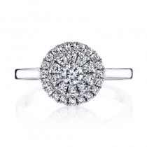 MARS 26126 Diamond Engagement Ring, 0.59 Ctw.