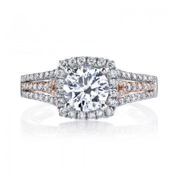MARS 25151  Diamond Engagement Ring 0.52 Ctw.