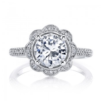 MARS 25255  Diamond Engagement Ring 0.47 Ctw.