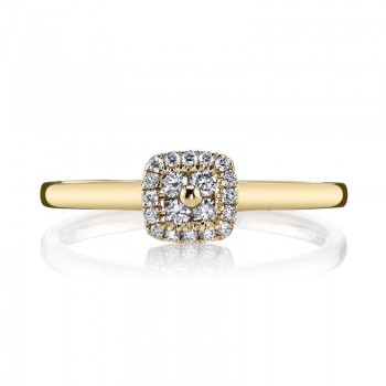 MARS 26120 Diamond Engagement Ring, 0.18 Ctw.