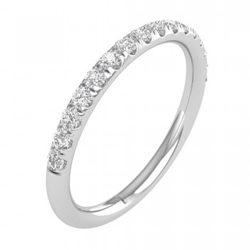 1/2 CTW COLORLESS FLAWLESS WEDDING BAND CFWB128.50-Y
